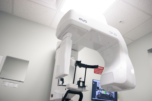 photo of an x-ray machine in a dental office